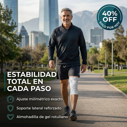 KnobFit Pro™: Rodillera con Calibración Milimétrica.